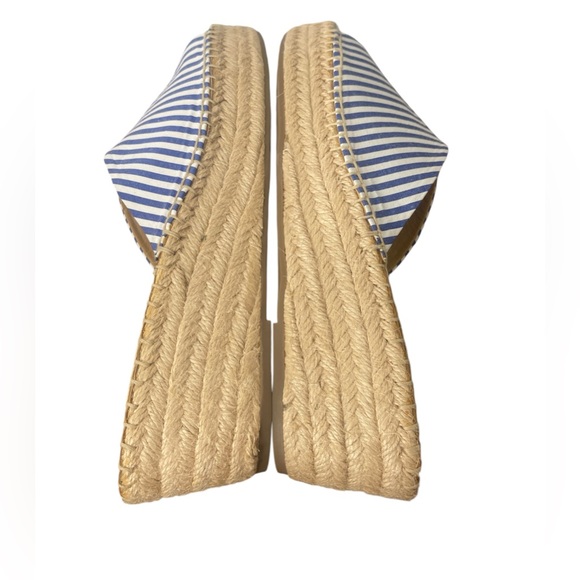 Franco Sarto Nautical Espadrilles Platforms Sandals Shoes Size 10M - Picture 3 of 12